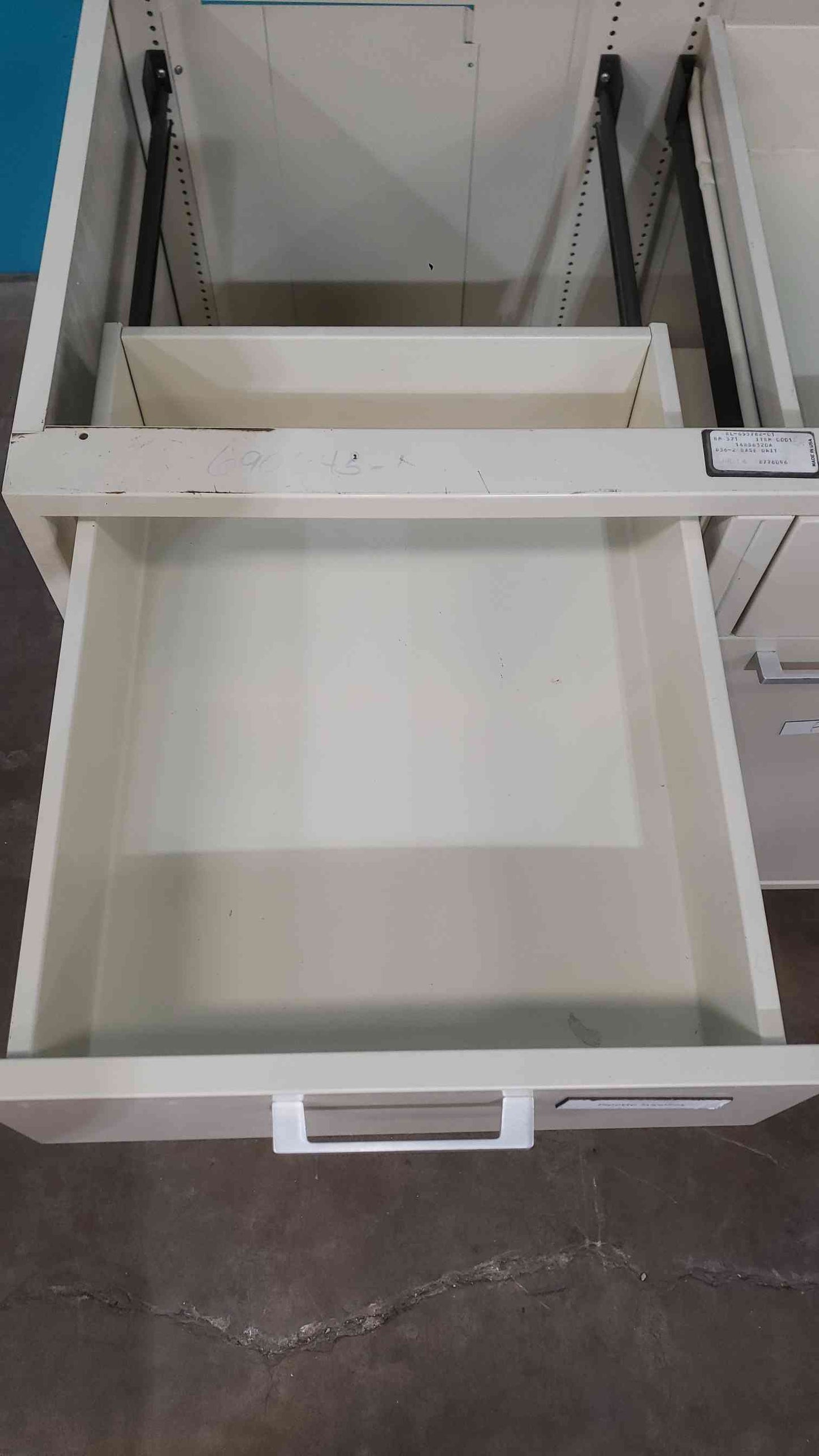 Hamilton 3' Standing Height Drawers & Doors Casework (SKU: 112924)
