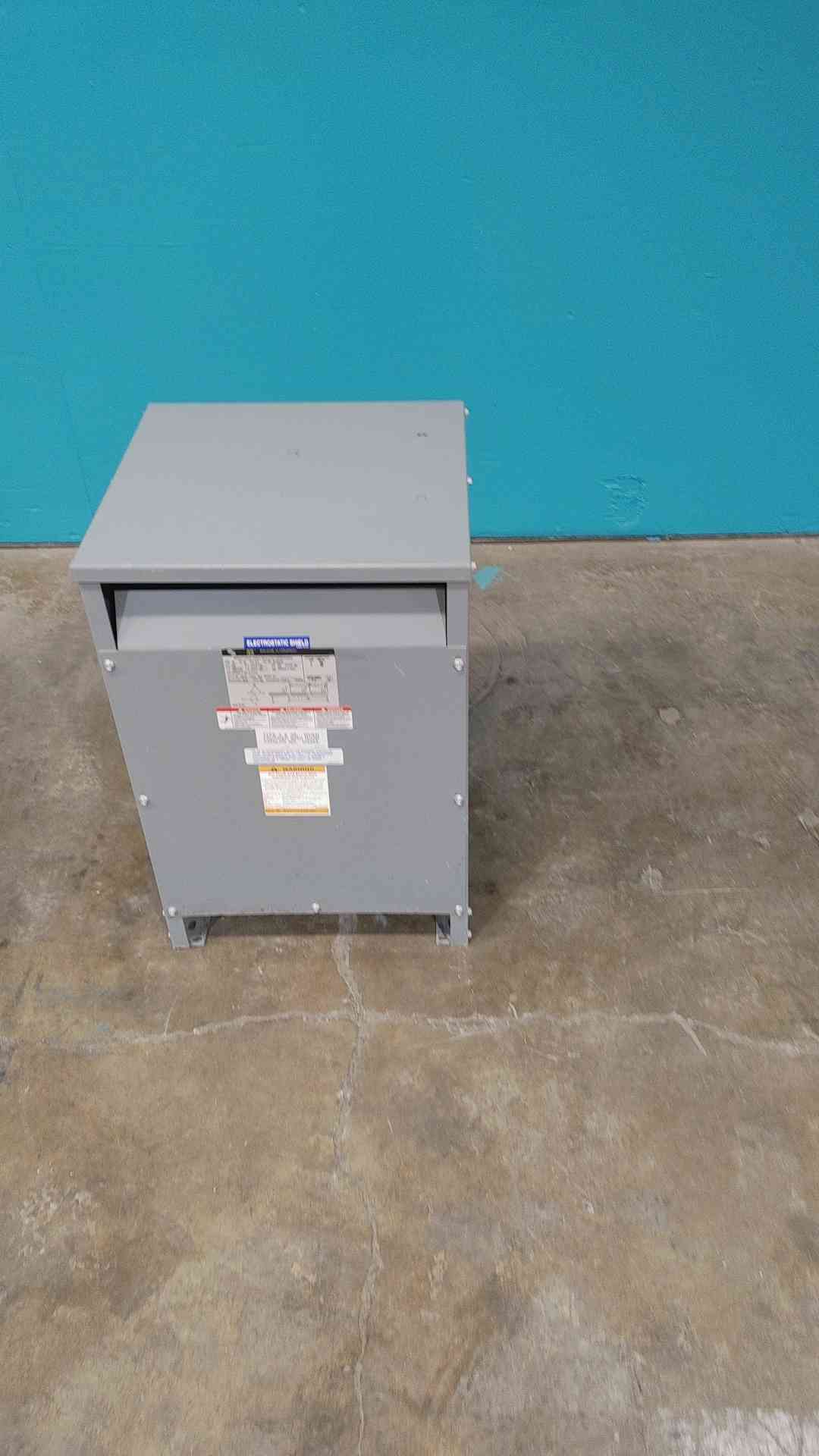 Square D 45T85HIS 45 kVA 3-Phase Transformer 208V Delta to 208Y/120V Sorgel Shielded (SKU: 112917)