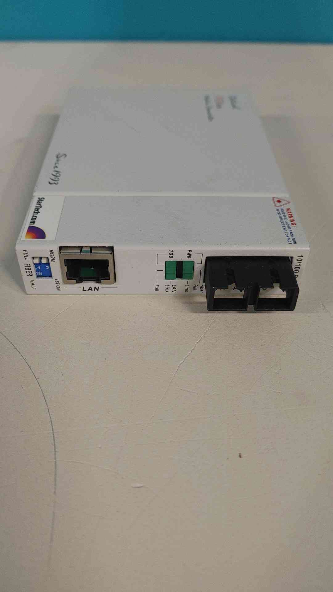 StarTech ET90110SC 10/100 Mbps Fiber to Ethernet Media Converter - Multi Mode SC(SKU: 113061)