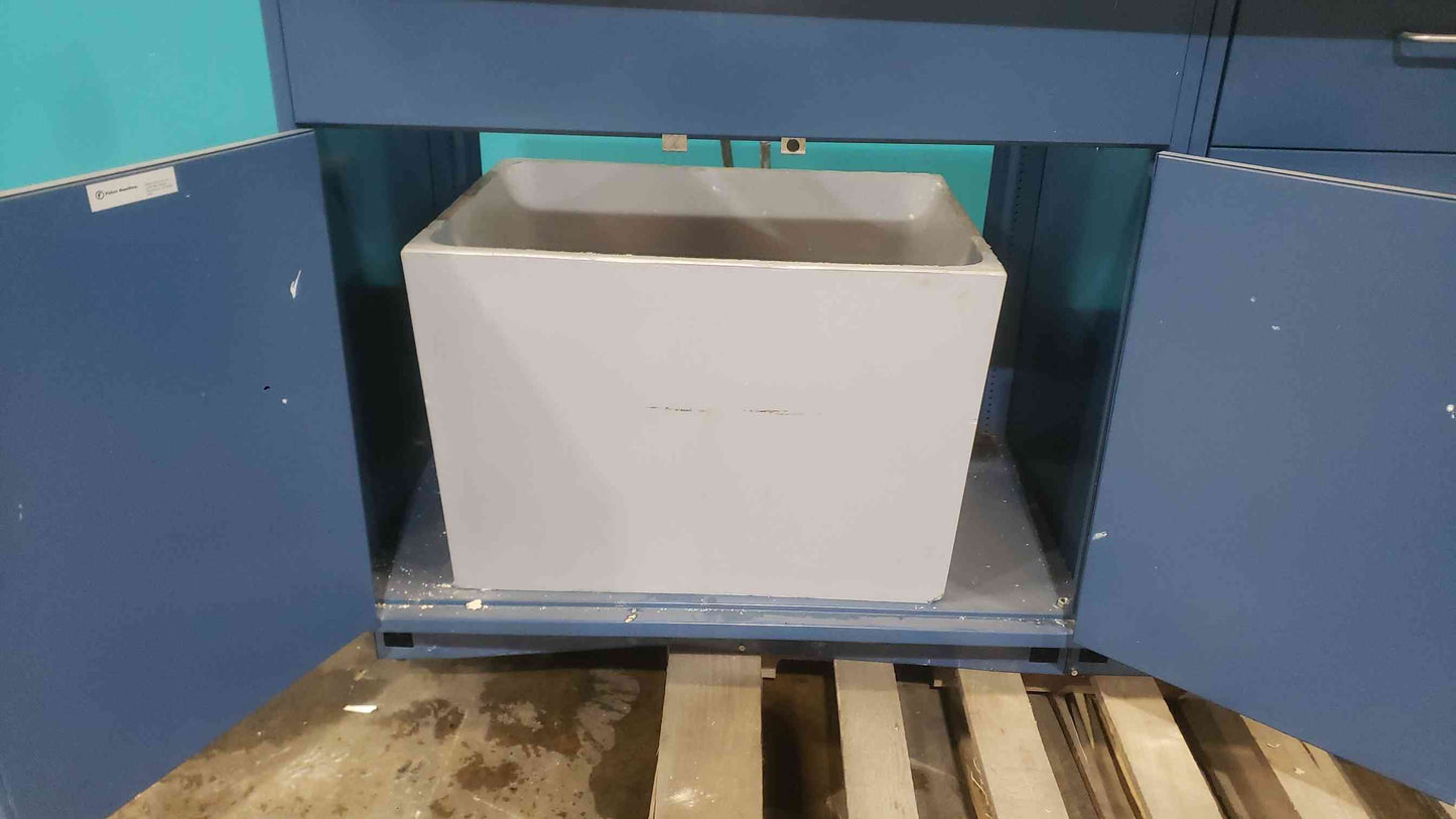 Jamestown 73" Gray Epoxy Sink Bundle Metal Casework (SKU: 113084)