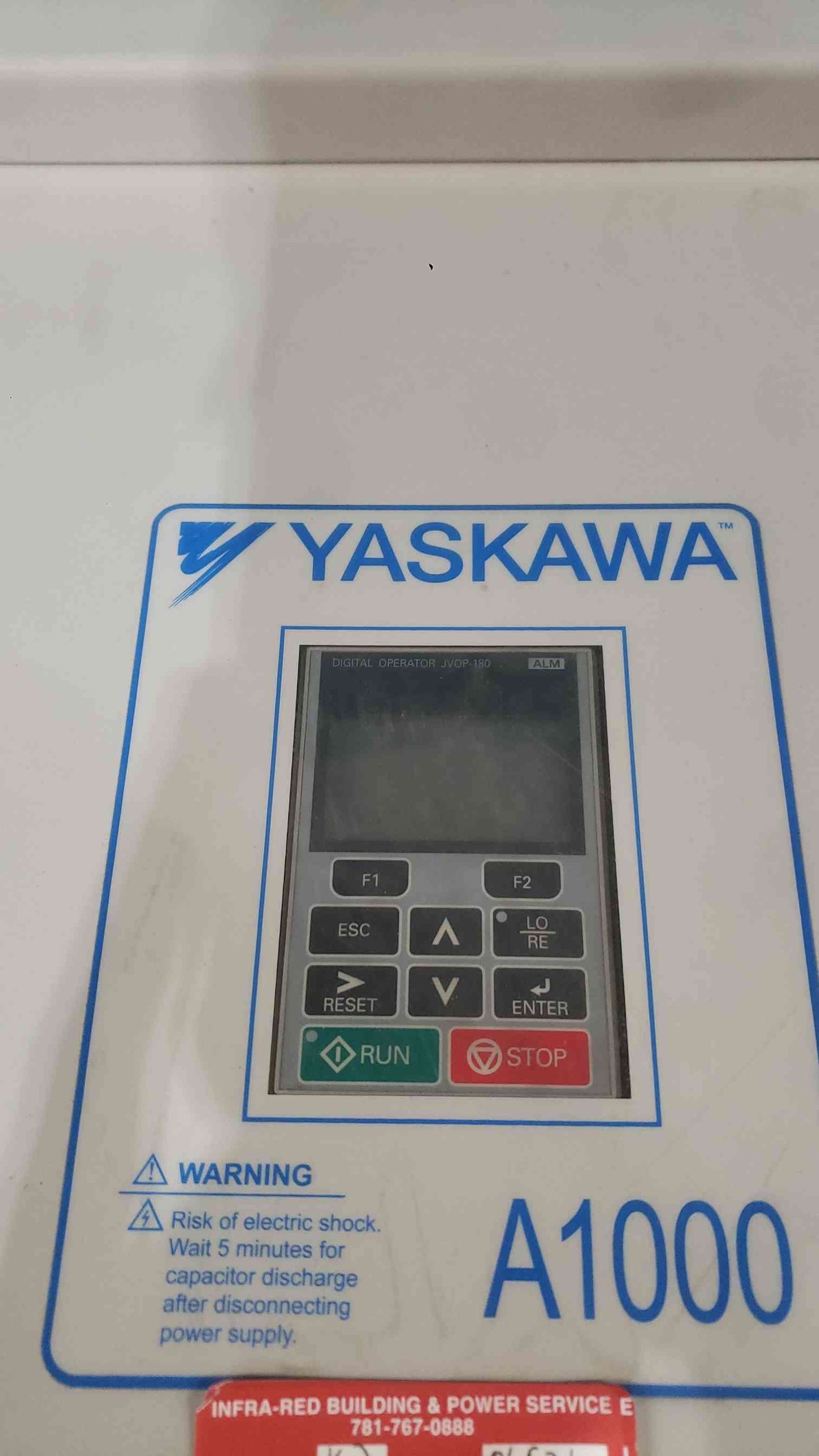 Yaskawa A1000 VFD 300HP 480V 3-Phase Enclosed Drive Bypass NB15297449A w/ MG500 Breaker (SKU: 113105)