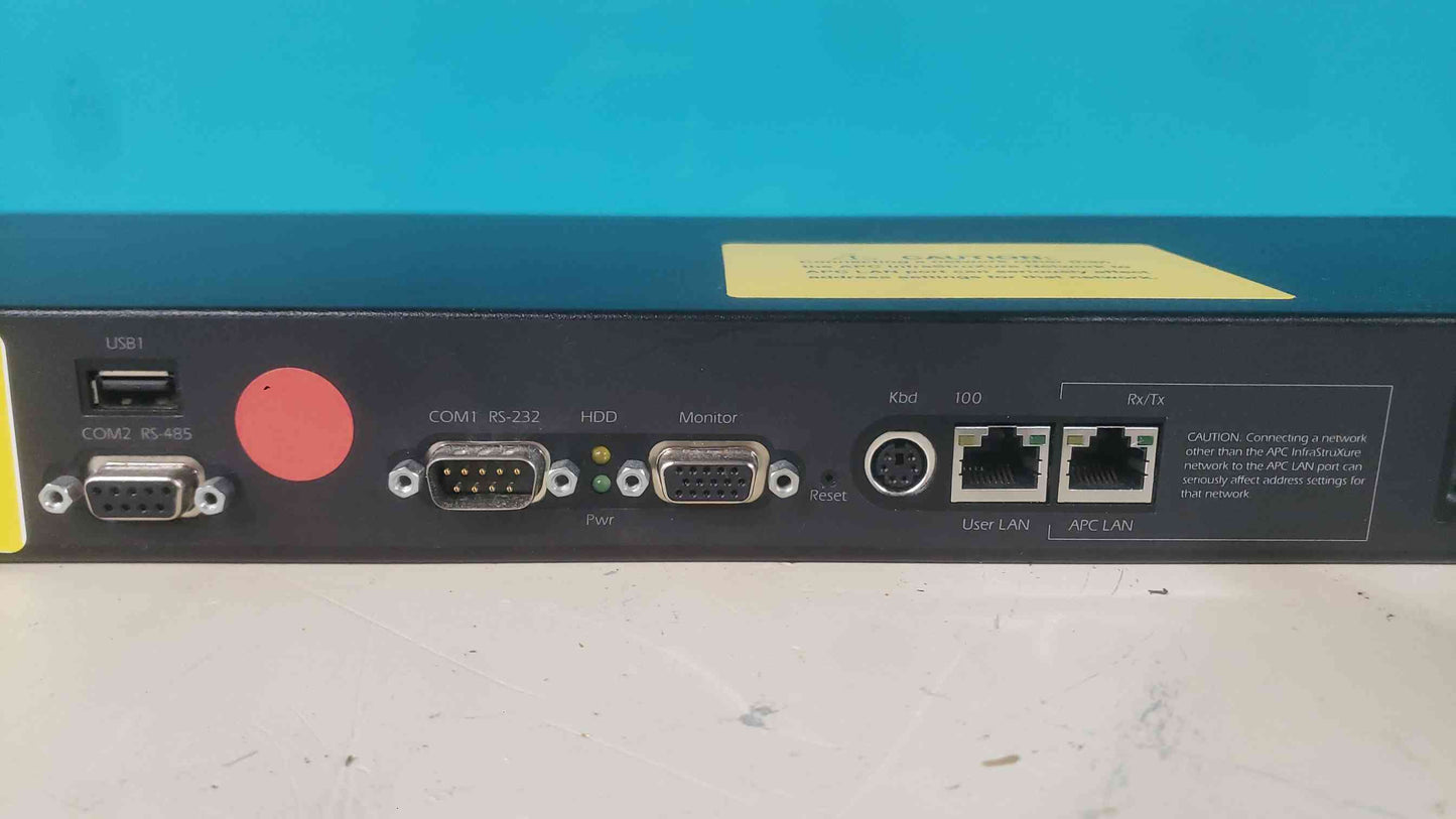 APC AP92200 InfraStruXure Manager Server Centralized UPS PDU Management Appliance 1U Rackmount