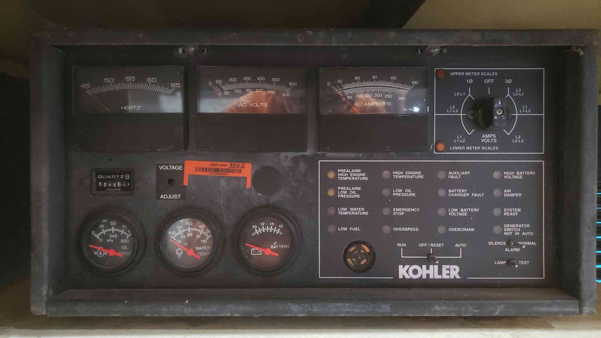 Kohler 60RZ 60 kW LP Propane Standby Generator Ford 7.5L 1274hrs Enclosed