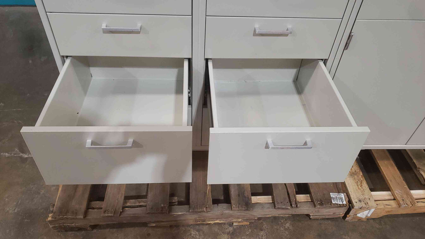 Fisher Hamilton 6' Workstation W/ 9 Drawers 2 Doors (SKU: 113416)