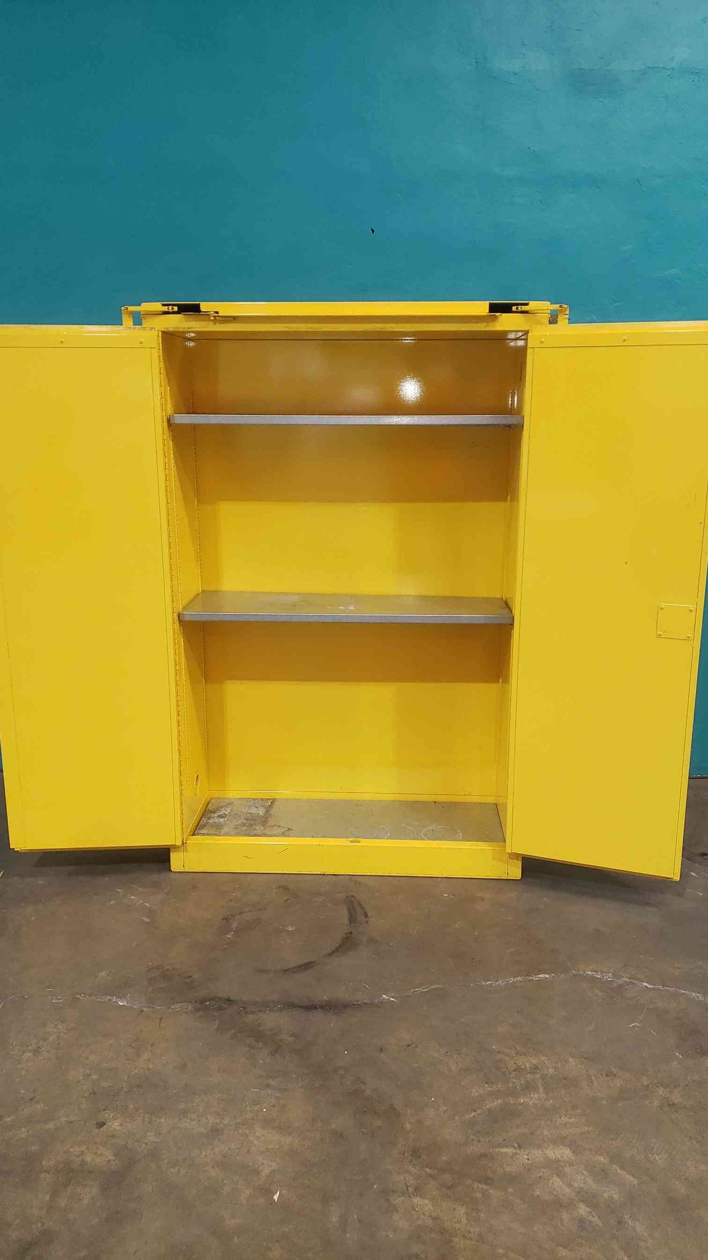 SE-CUR-ALL 60 Gal. 43" Flammable Liquid Safety Storage Cabinet P360 (SKU: 113593)