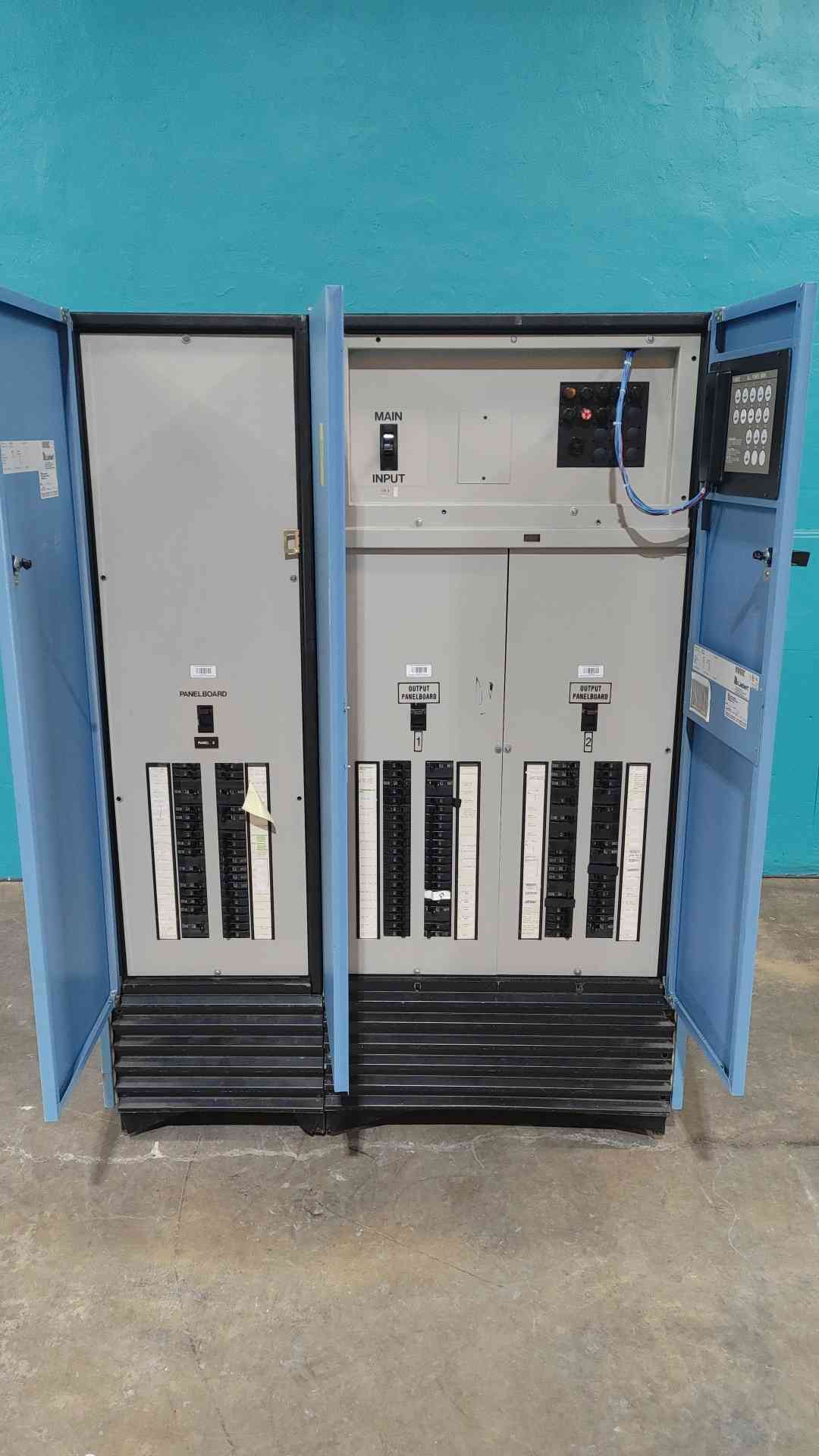 Liebert PPA100C 100kVA Precision Power Center PDU 480V To 208Y/120V 3 Phase Cabinet