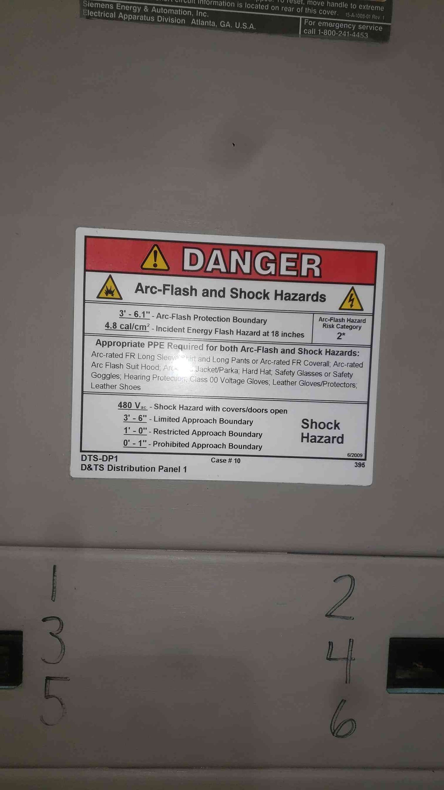 Siemens S4F75ML800ETS 800A 480V 3PH Power Distribution Panel W/ 24 Breakers