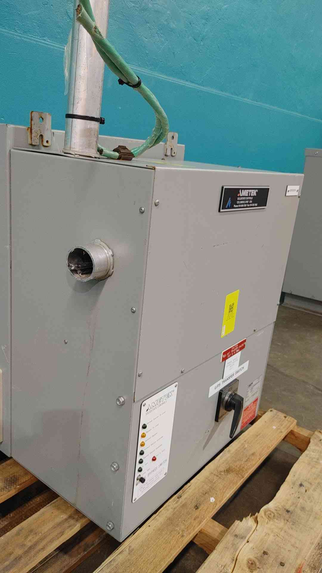 AMETEK RS150MB-12 15 kVA Remote Manual Bypass Switch 120V 125A UPS Transfer 1PH