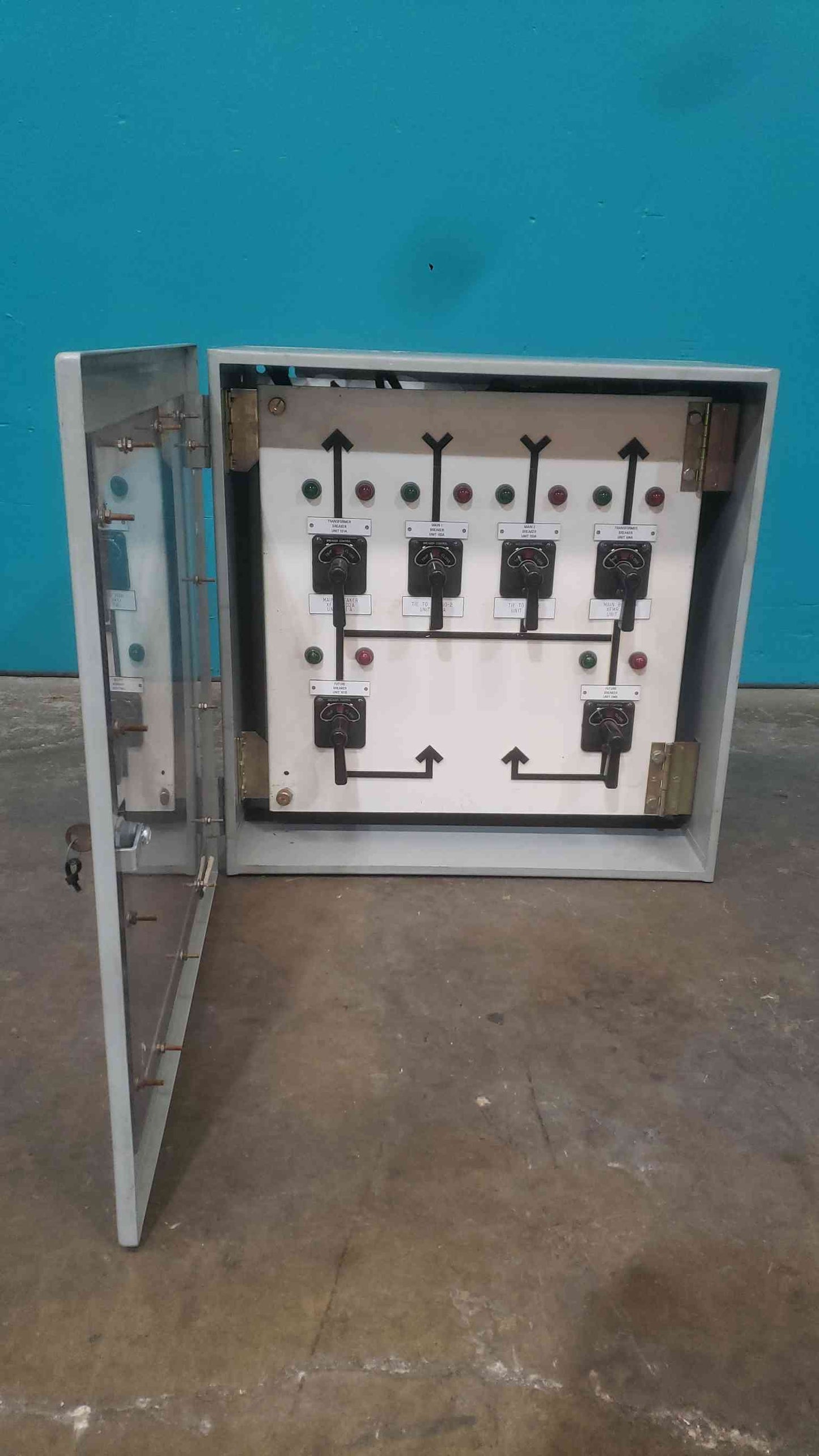 13.8KV Switchgear Remote Control Panel RCP-1 BK-6521 Industrial Enclosure Box