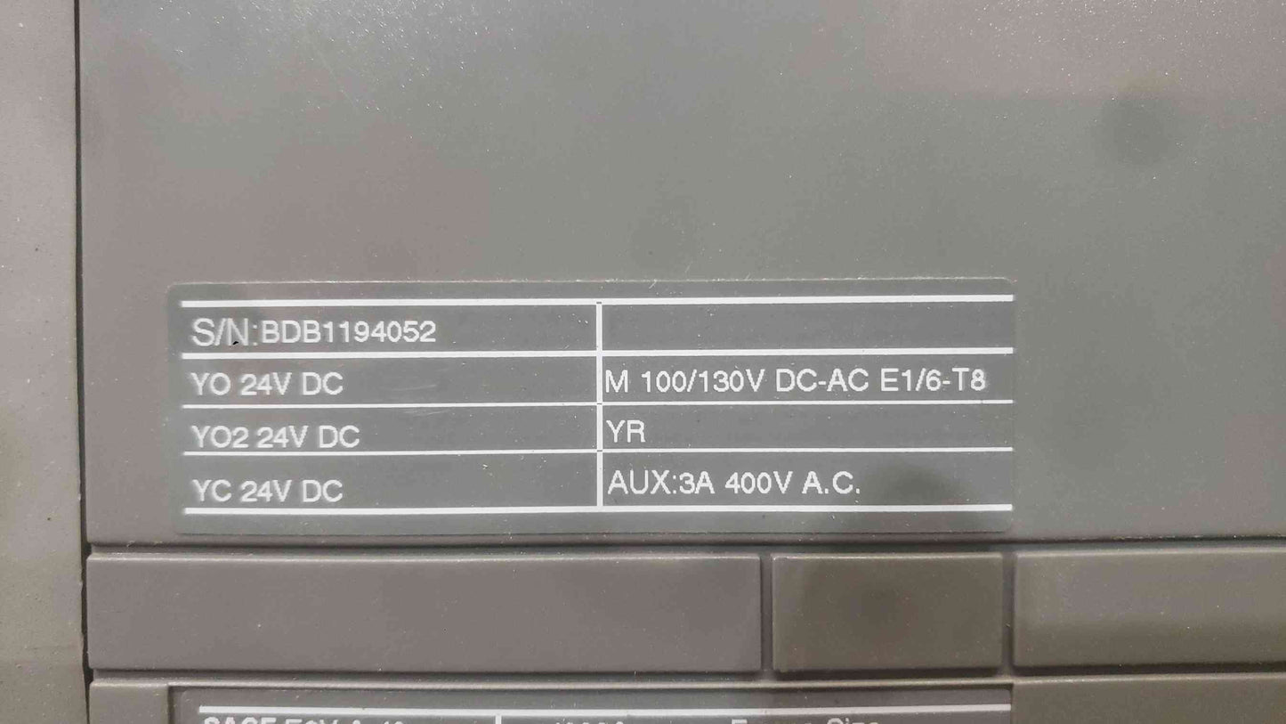 ABB SACE Emax E6V-A 40 4000A Air Circuit Breaker Drawout PR123/P-LSIG Trip Unit