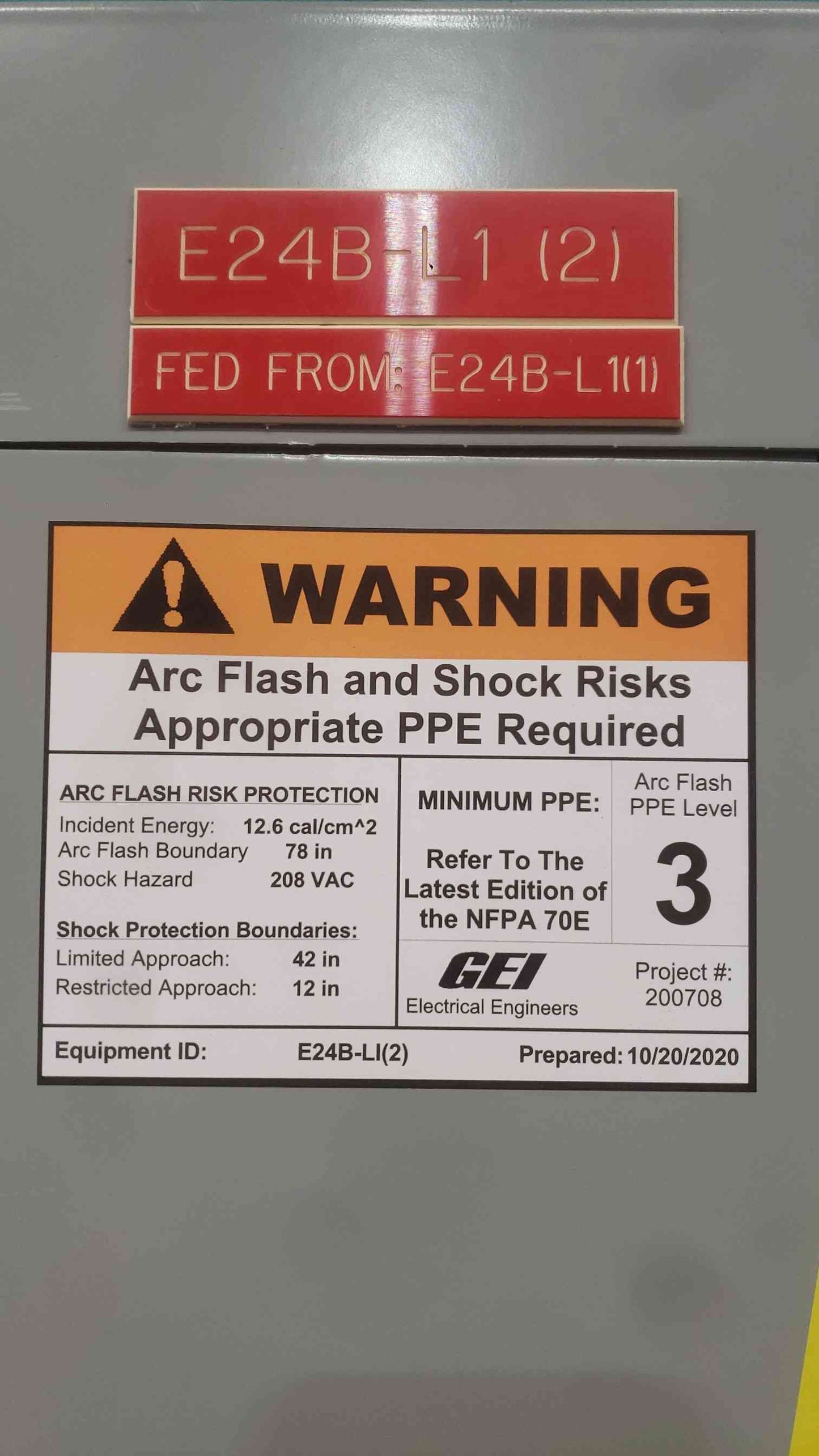 GE A-Series II 400A 208Y/120V 3 Phase Panelboard ALF3424MTX w/ THQL Breakers
