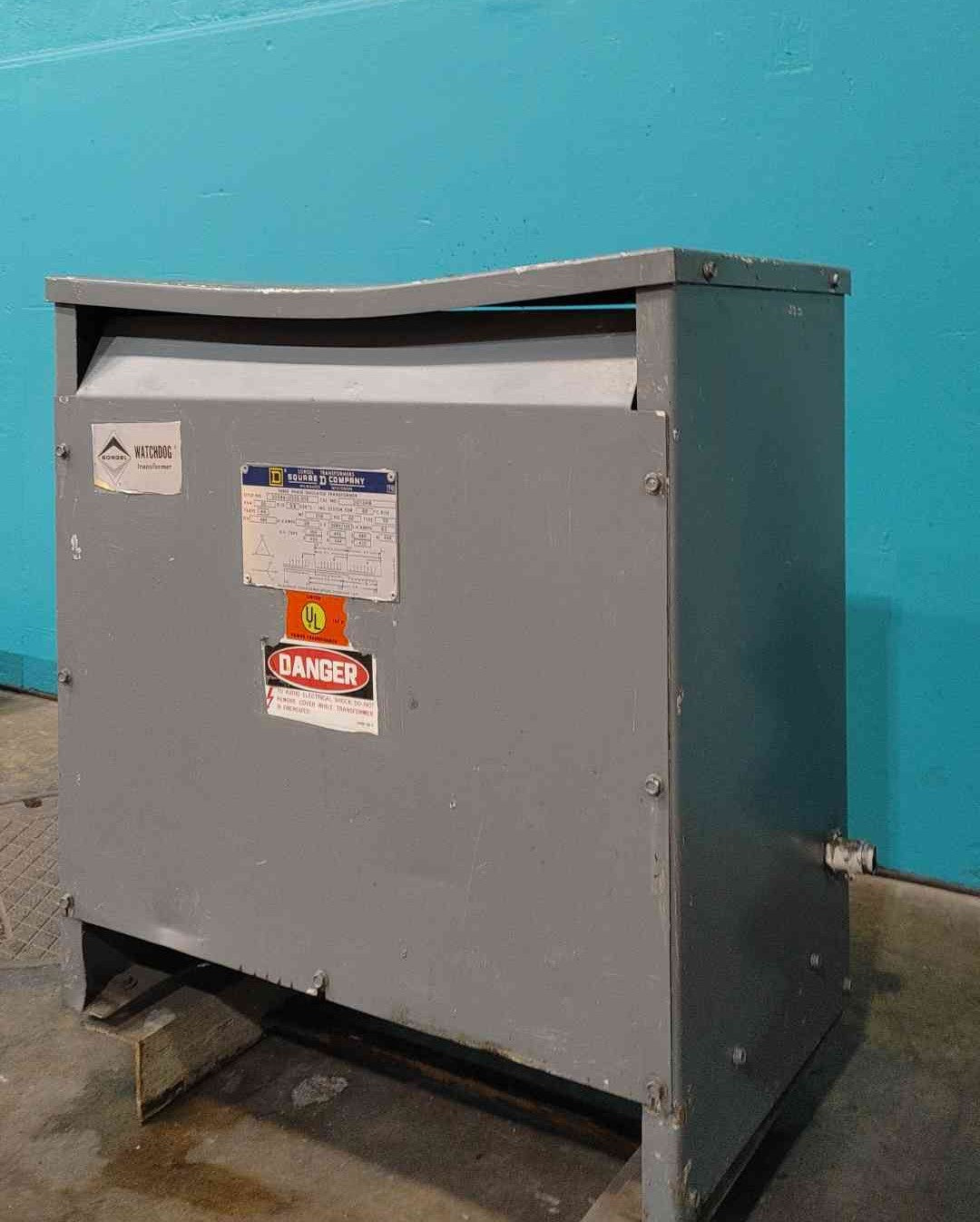 Square D Sorgel 30T3HB 30 KVA 80C Low Temp Transformer 480V to 208Y/120V