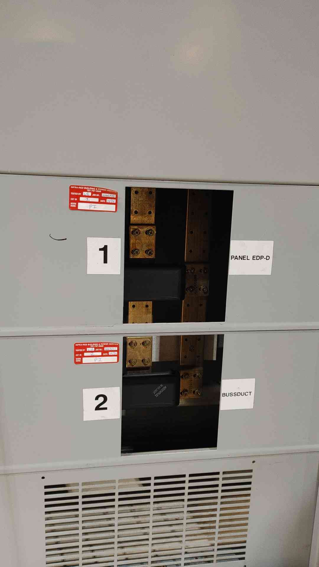 Eaton Cutler-Hammer Pow-R-Line C Switchboard 1200A 480Y/277V 3PH 4W Panel Main