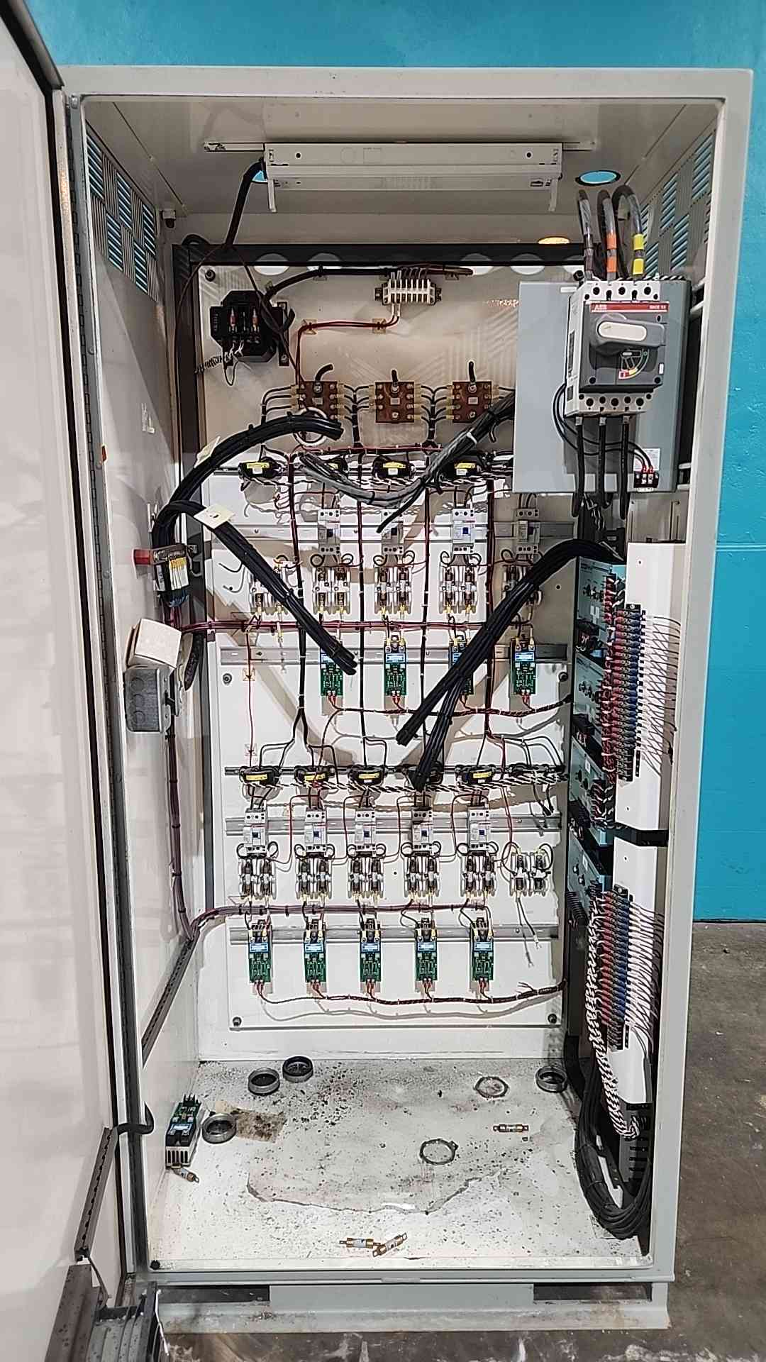 Halmar Robicon Multi Zone SCR Power Control Panel 406152.00 Heater Control Panel