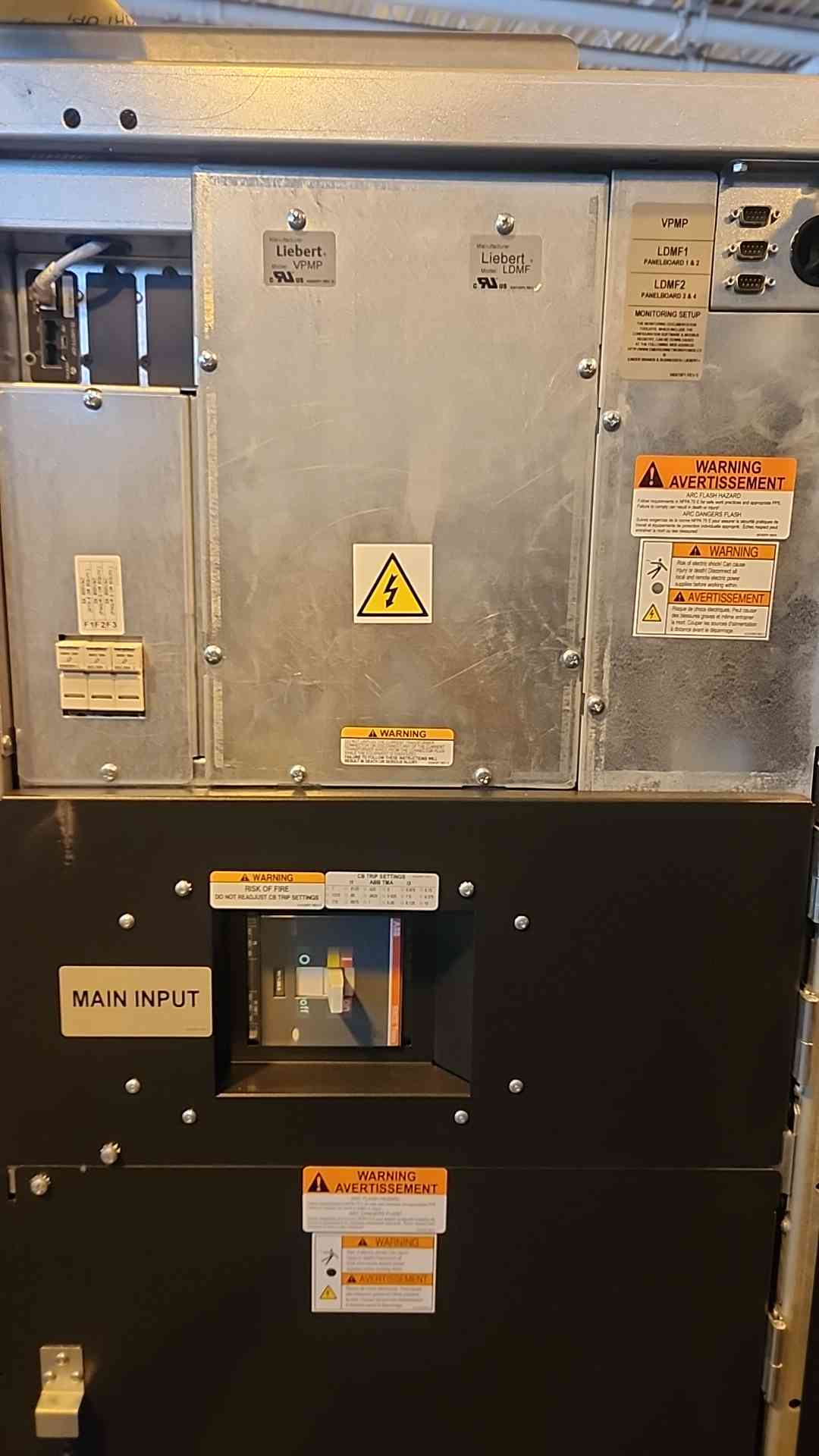 Vertiv Liebert FPC 150kVA Data Center PDU 480V to 208/120V FPA15C417GS0251 2017