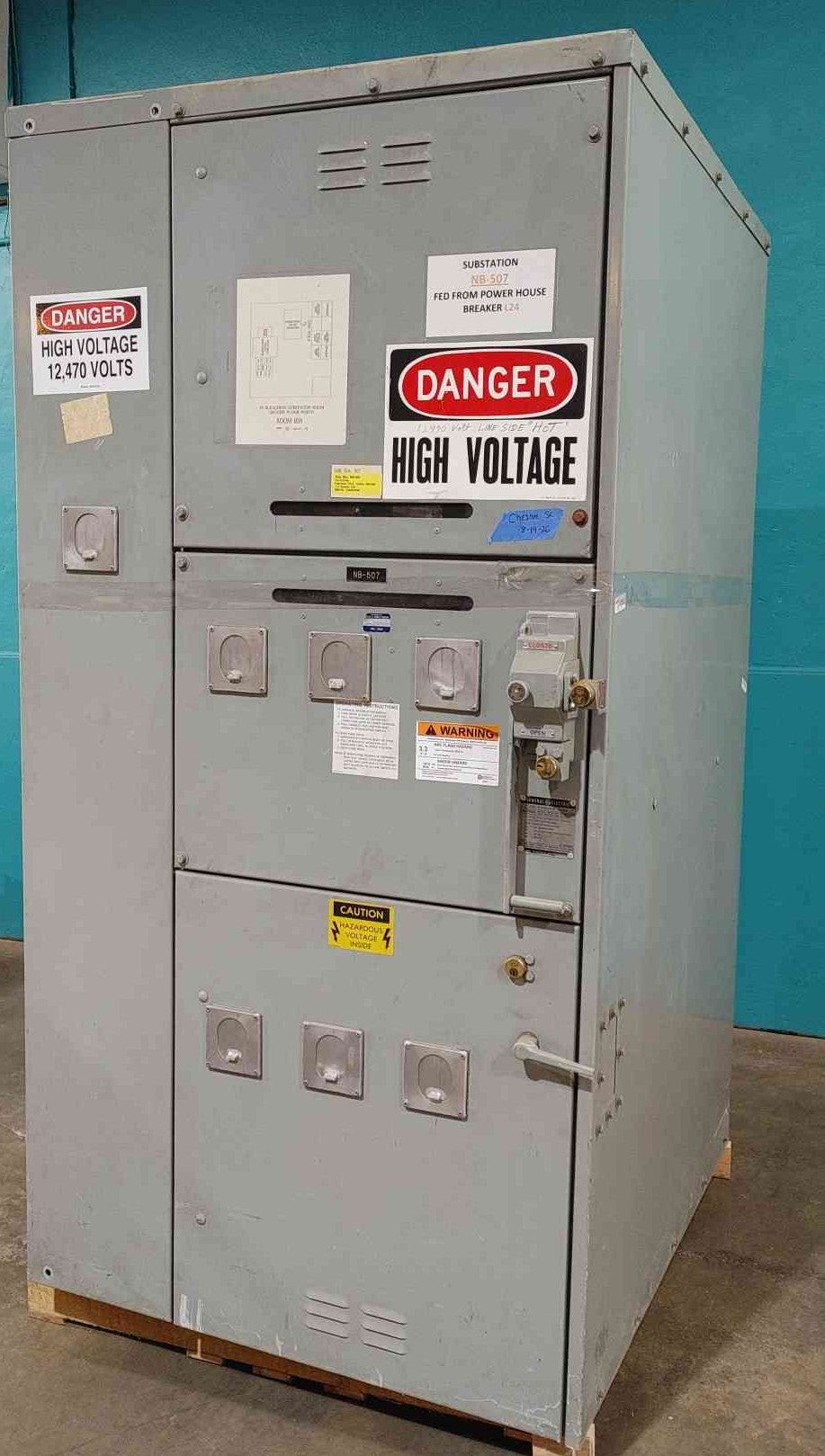 GE 15kV Load Interrupter Switch 13.8kV 15.5kV 1200A Medium Voltage Switchgear