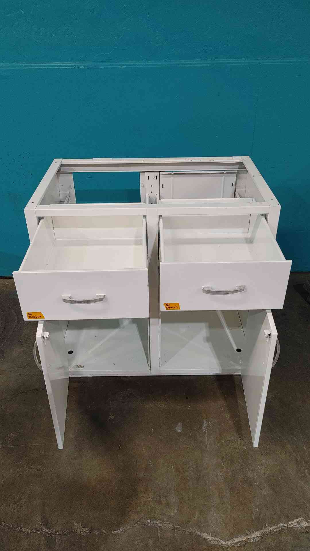 St. Charles 36" White Casework Cabinet (Sku 115112)