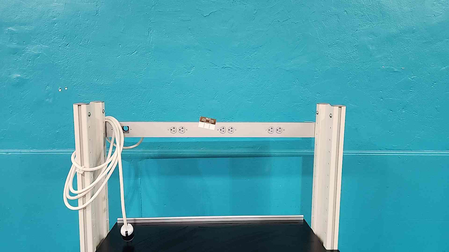 Rolling 42" Lab Desk W/ PDU Strip (SKU: 115142)