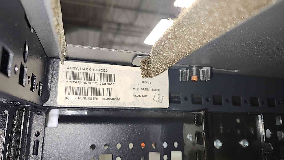 HP Non-Enclosed Server Rack ASSY, RACK 10642G2 (SKU: 115286)
