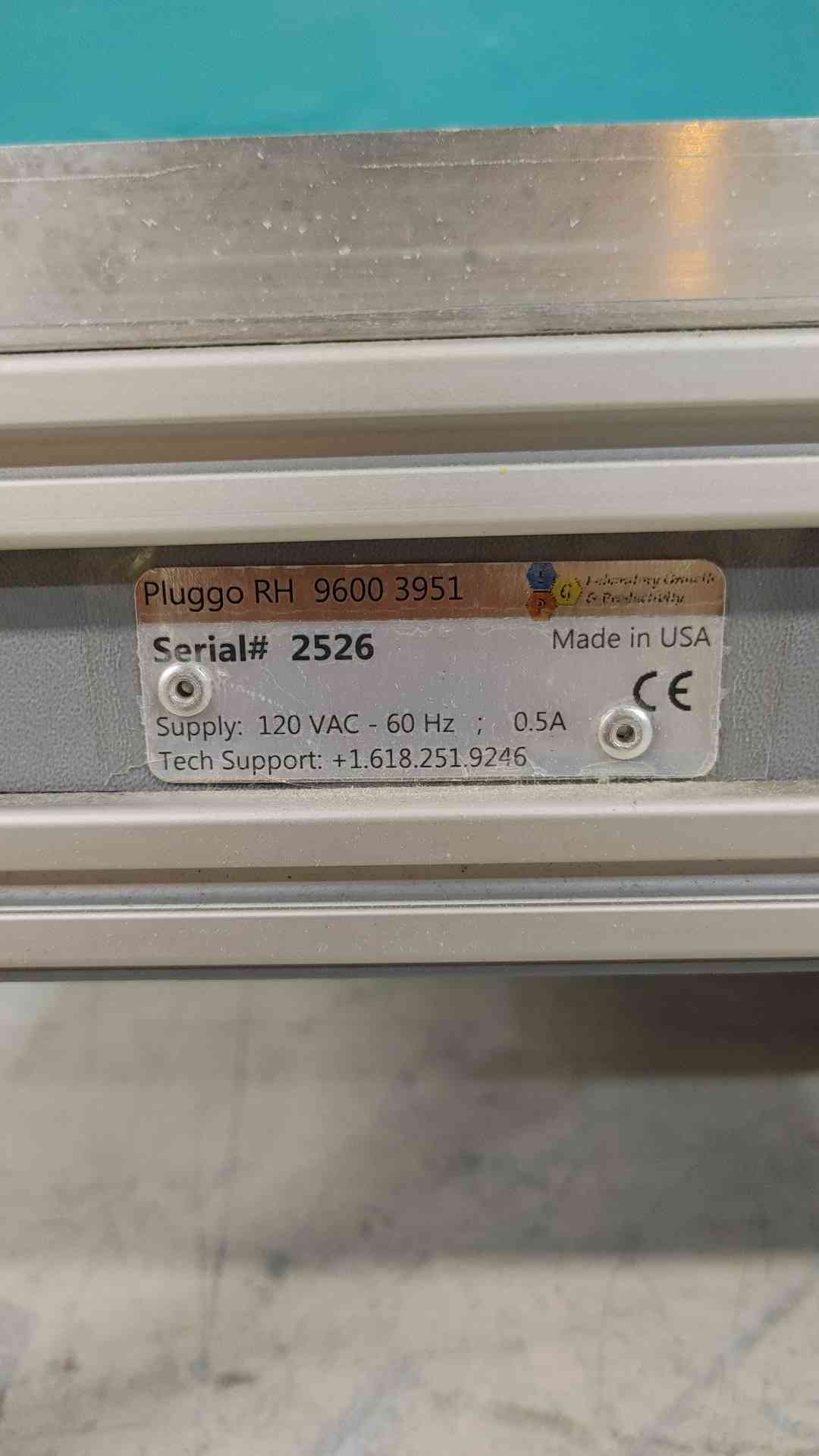 Clinicon Pluggo RH 9600 3951 Automated Lab Tube Decapper System LGP 120V 2526