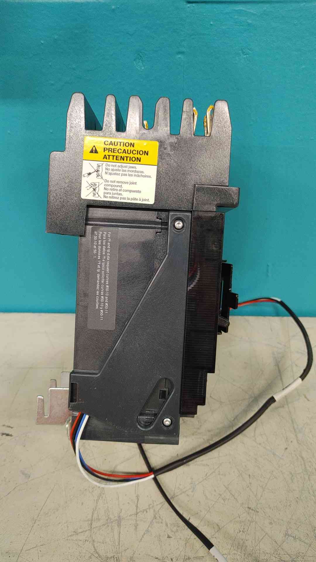 Square D HJA36060U43XEHYH3 60A 3P Circuit Breaker I-Line 600V MicroLogic 5.2A
