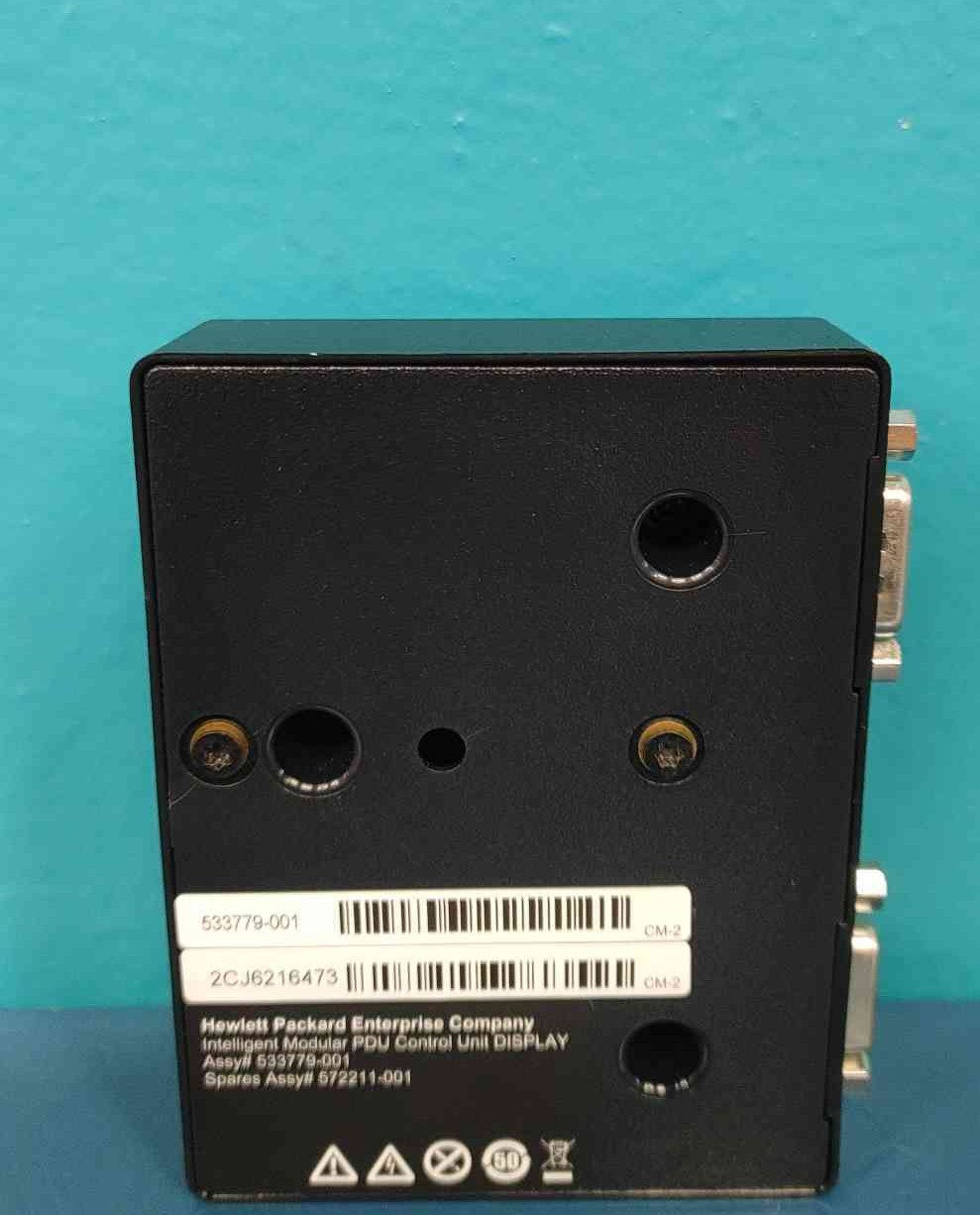 HP HPE Intelligent Modular PDU Display Control Unit Module 633779-001 572211-001
