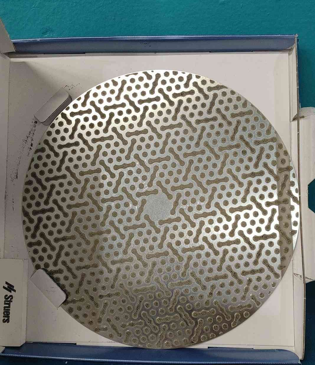 Struers MD-Piano 4000 Diamond Grinding Disc 250mm 10" 40800146 Magnetic Metallographic