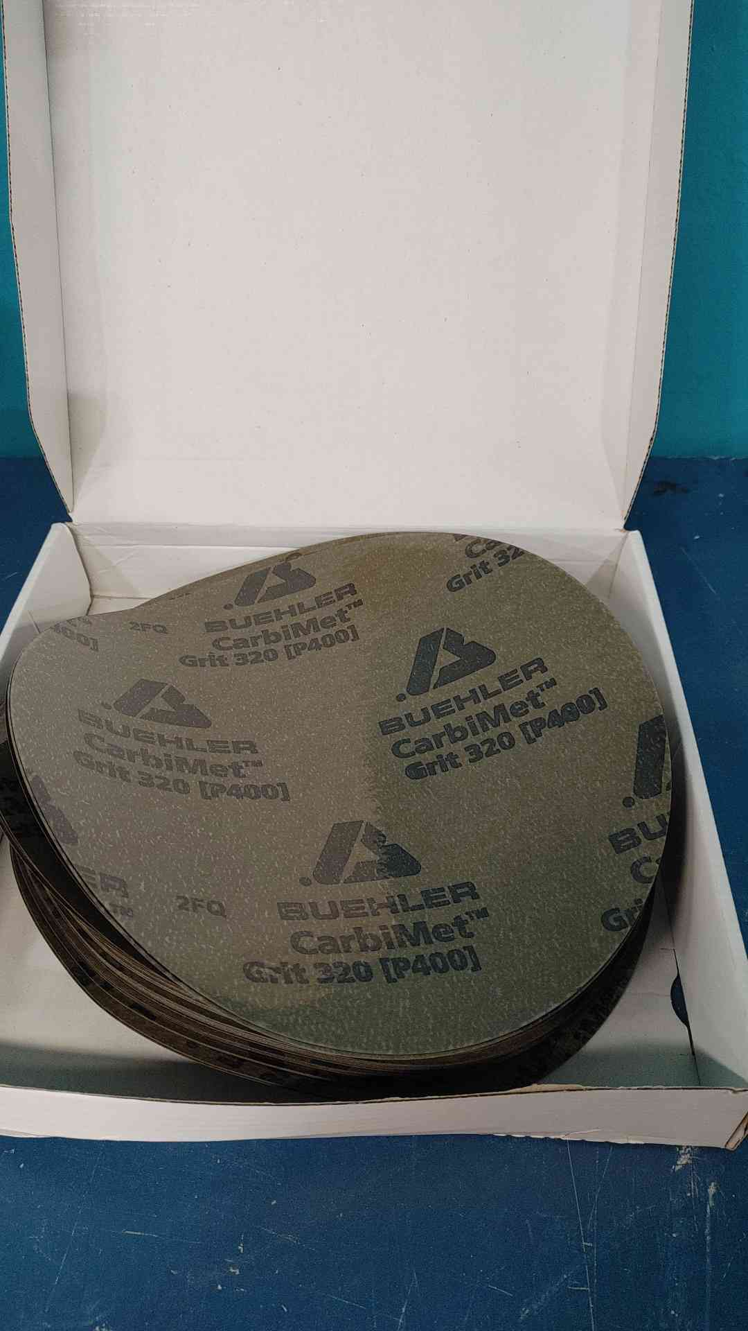 Buehler CarbiMet S 10" Abrasive Grinding Discs 320 Grit P400 16-10-0320 SiC 10in