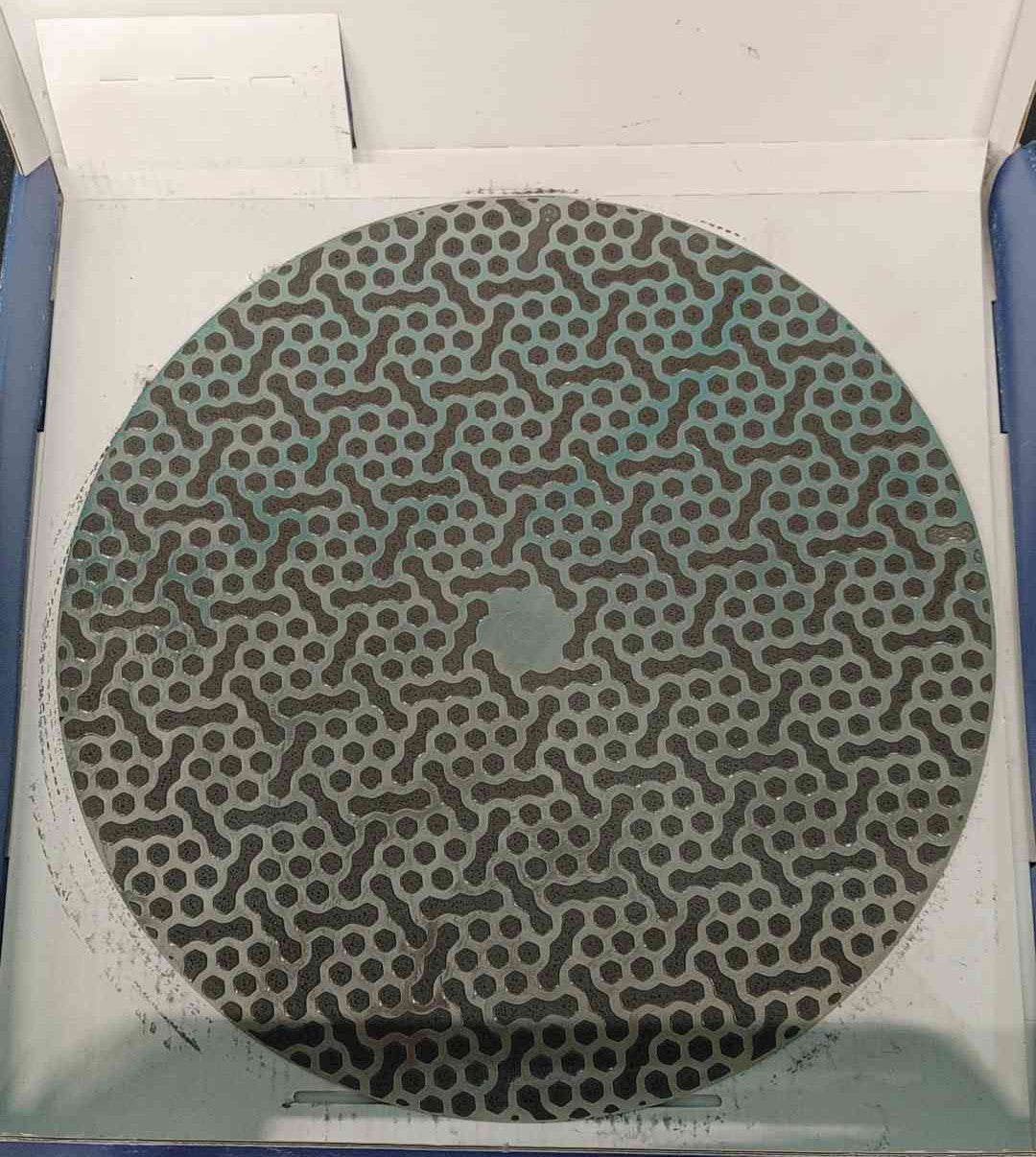 Struers MD-Piano 120 Diamond Grinding Disc 250mm 10" 40800126 Magnetic Metallographic
