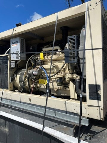 Kohler 80REOZJ 80 kW Diesel Generator 3PH 1PH Sound Enclosure Base Fuel Tank