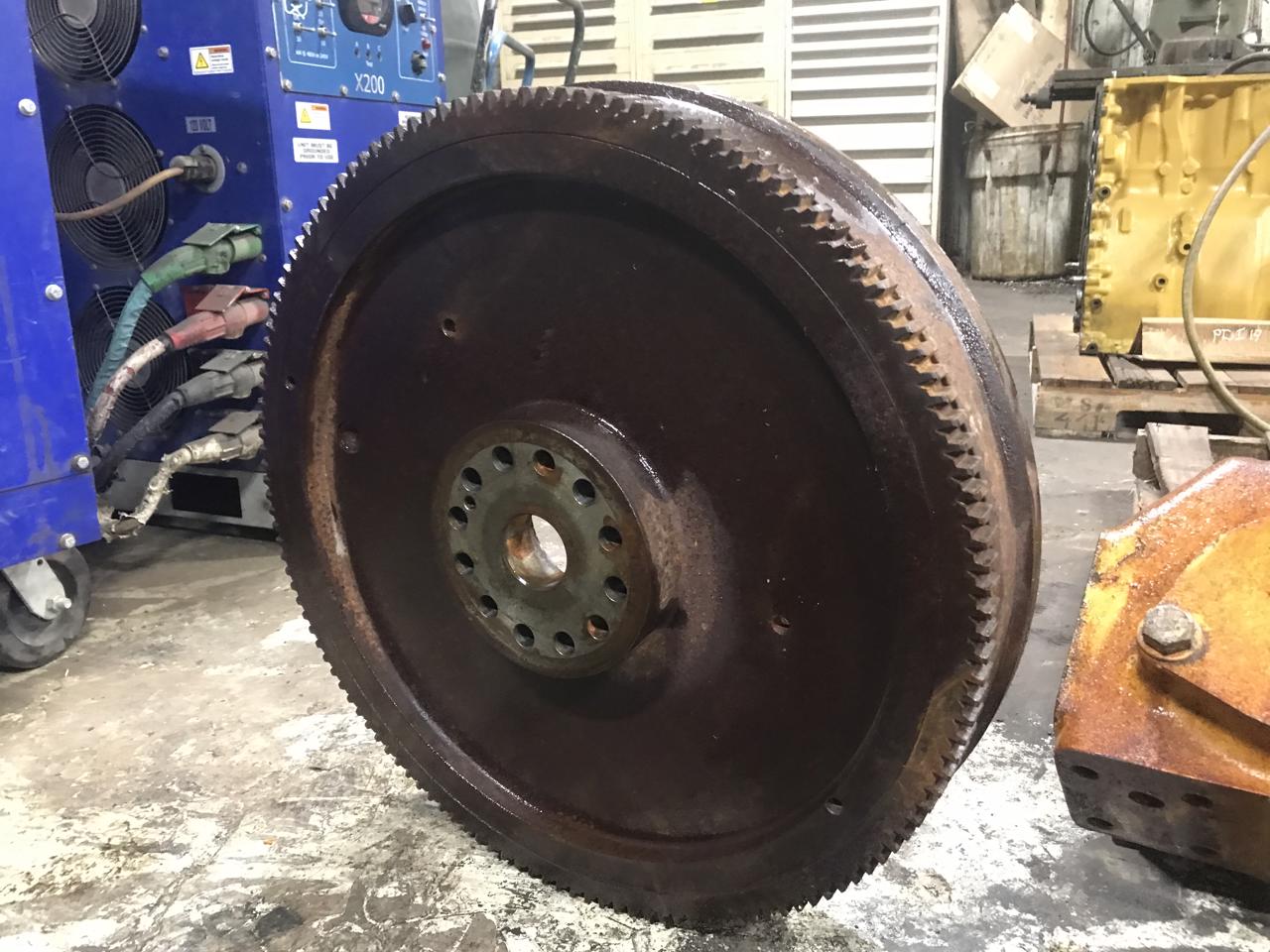 CAT Engine Flywheel to Fit Industrial SAE 0 Housing + 18 Inch Indutrial Clutch or Gen. to fit CAT 3406 C15 C18 3408 3412 C32 C27 Engine Models
