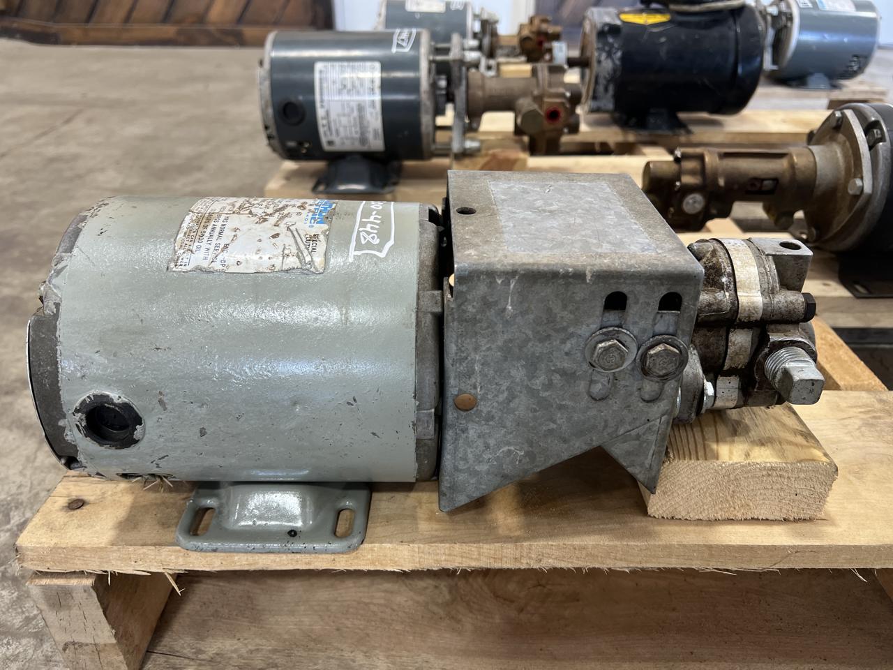 Fuel Transfer Pump with Electric, 1/3 HP AC Motor for Diesel or Oil