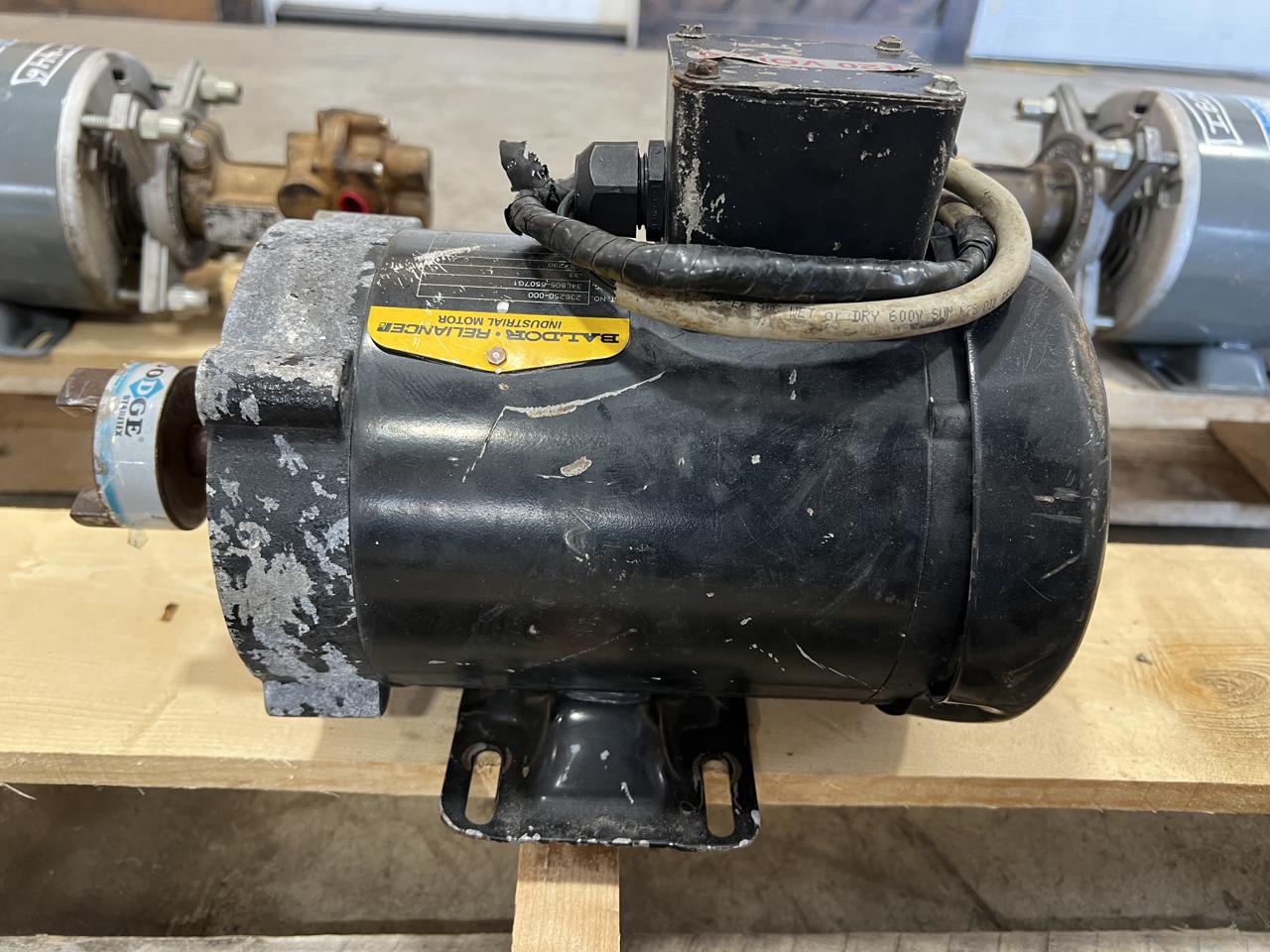 1/3 HP AC Electric Motor, 60 Hz, 120/230 Volts