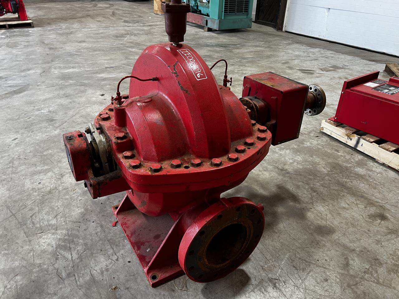 Fairbanks Morse/8BY10 Centrifugal Fire Pump, 3000 Gal, Per Minute at 130 PSI