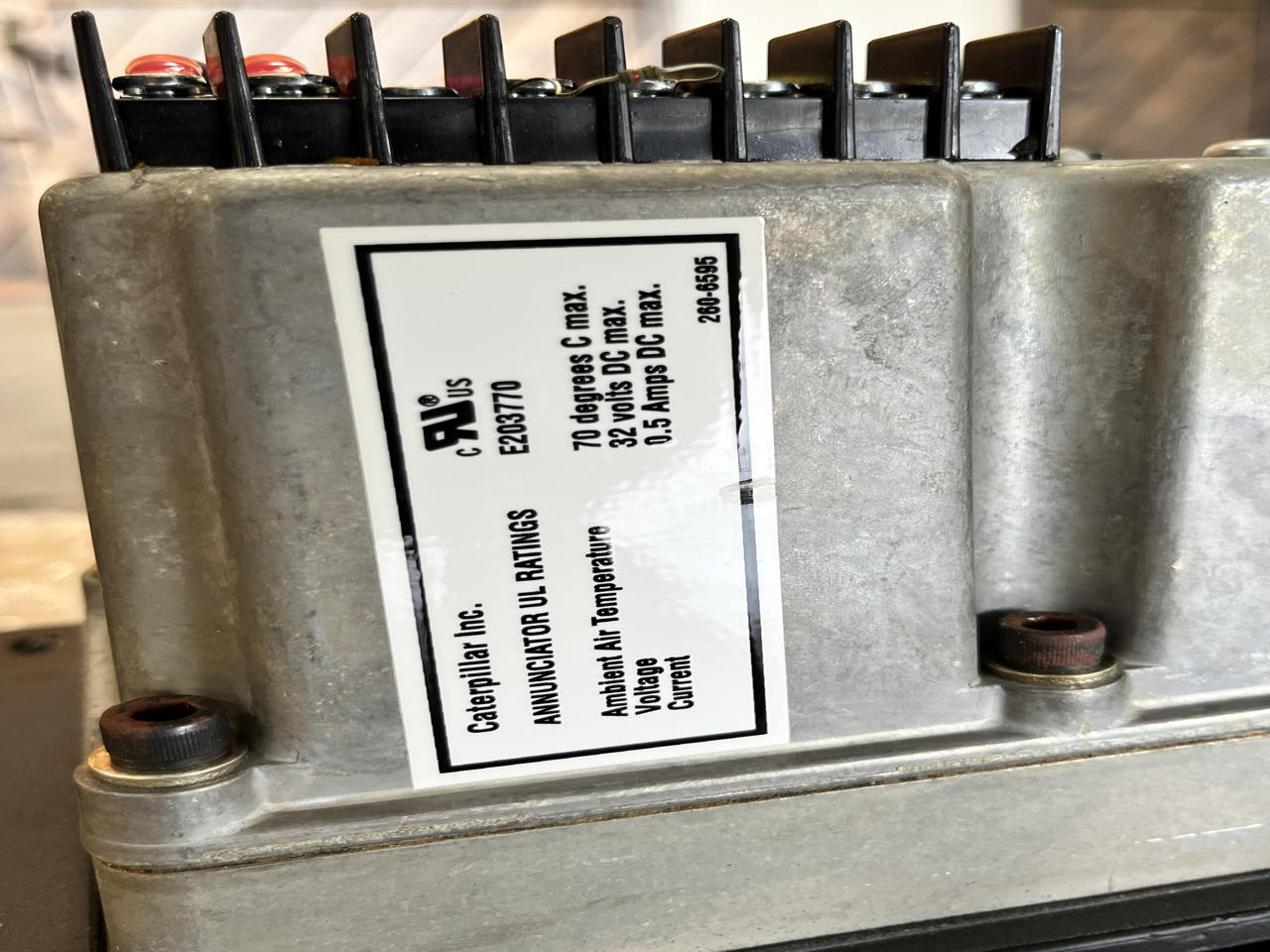 Cat Remote Anunciator for Generator Engine Monitoring