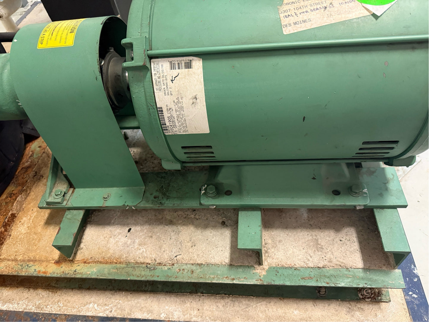 Emerson US Motors R363 50HP Motor 3ph 230/460 (SKU: 110078)