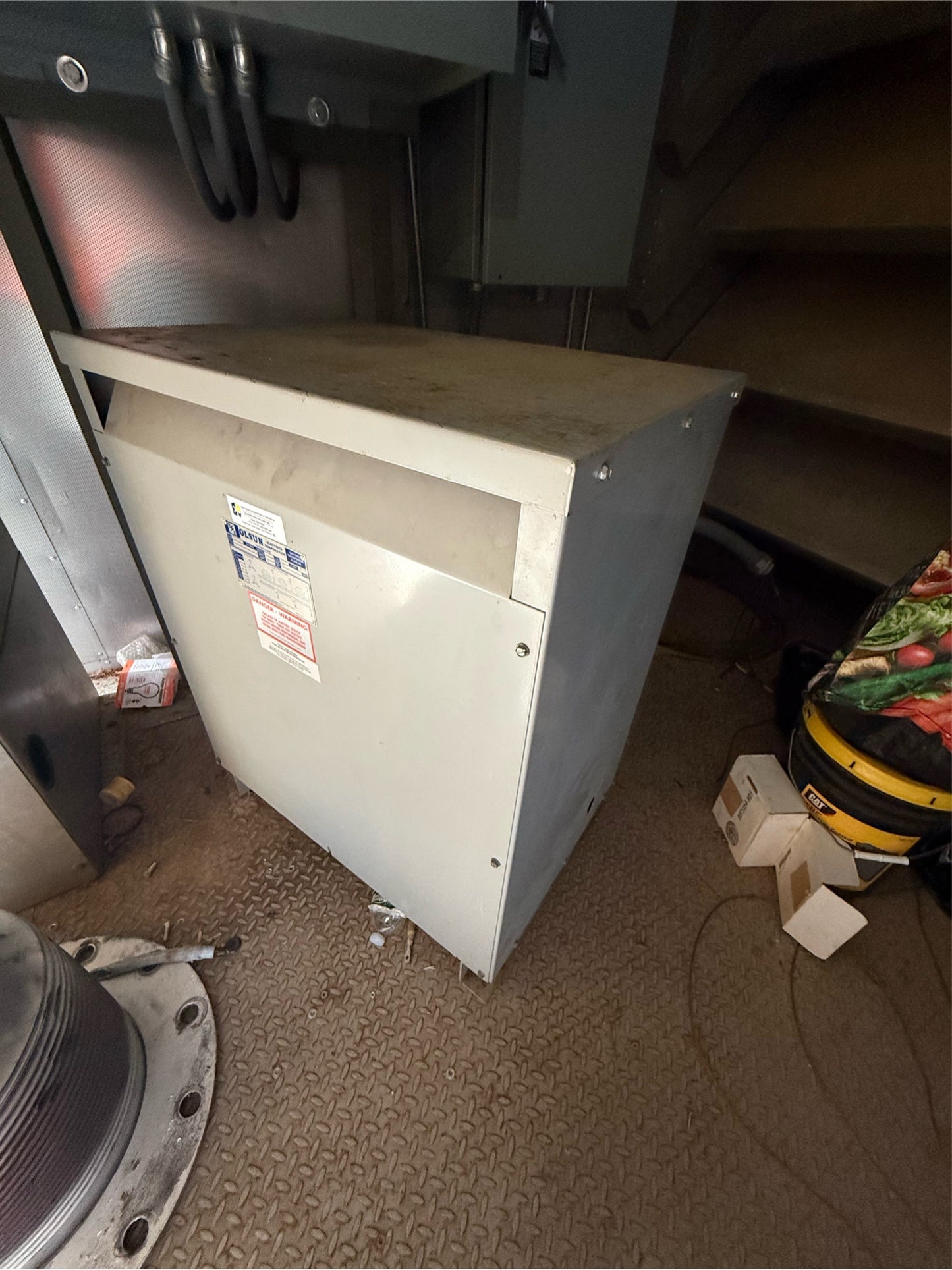 30KVA Olsun Dry Type Transformer AA 3PH 23779-A S-79296 4160v x 480v