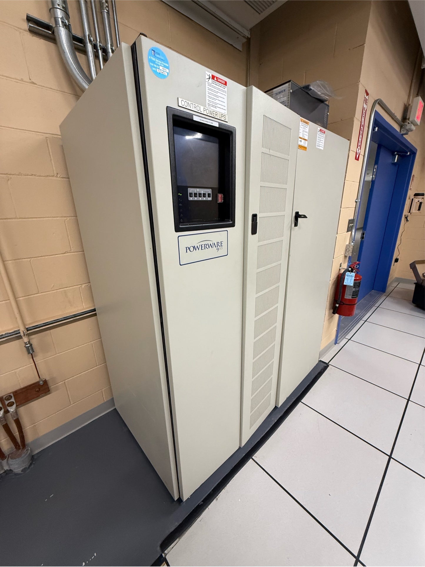Powerware UPS System 9315-50 480V 60hz 3ph 82A 50KVA