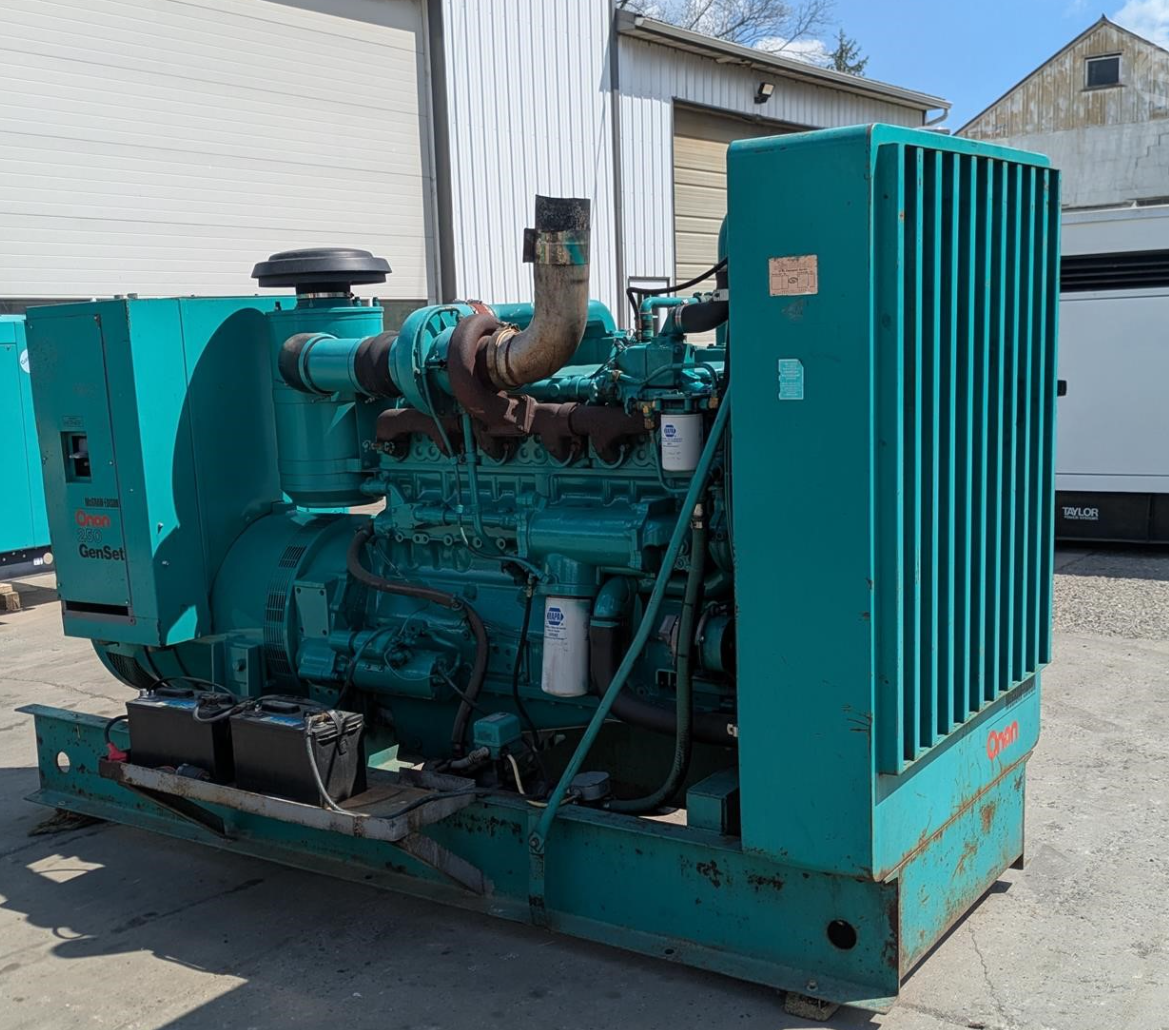 Cummins Diesel Generator Big-Cam NTA855-G 250kW 4623Hrs TESTED