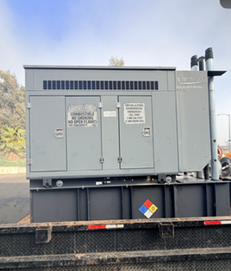 Generac 50kW Diesel Standby Generator 3 Phase Model SD0050 2014 Industrial