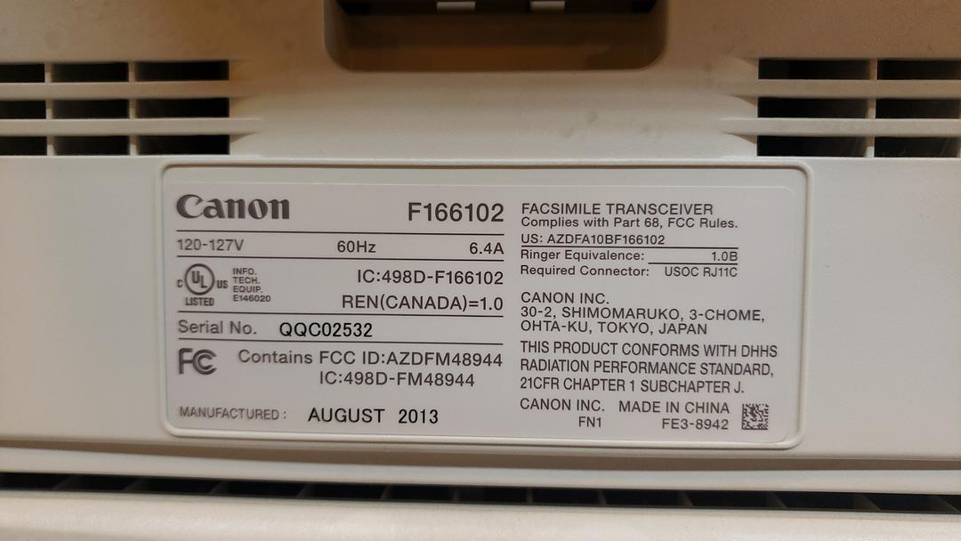 Canon ImageCLASS MFb180dw(S6LLST11424)