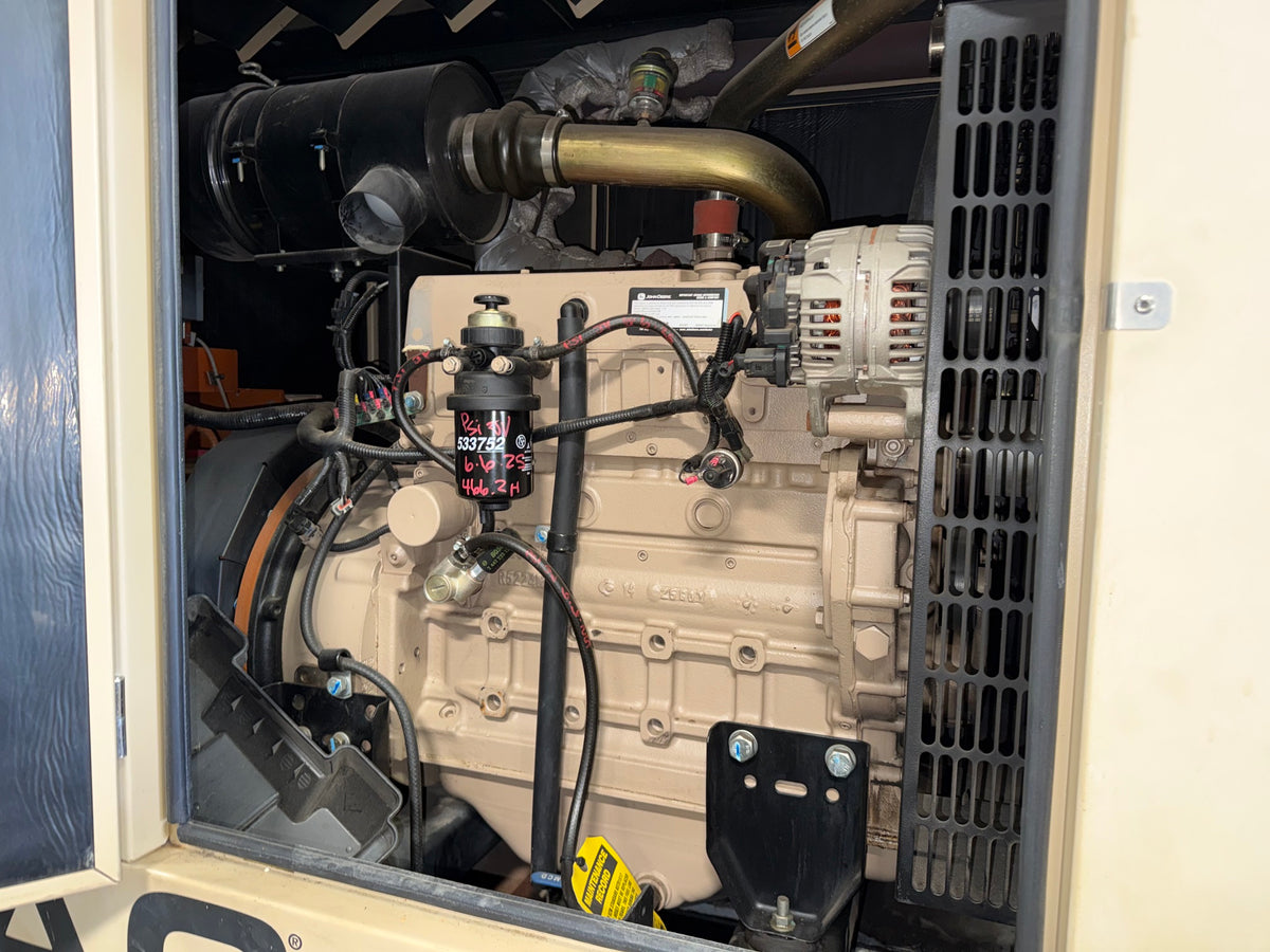 Generac SD0060 60 kW Diesel Generator John Deere 120/208V 3PH Enclosed Base Tank