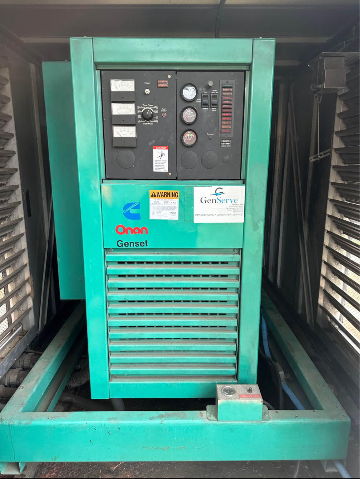 350KW Cummins Onan 350DFCC Diesel Generator NT855 1&3PH 1660Hrs TESTED