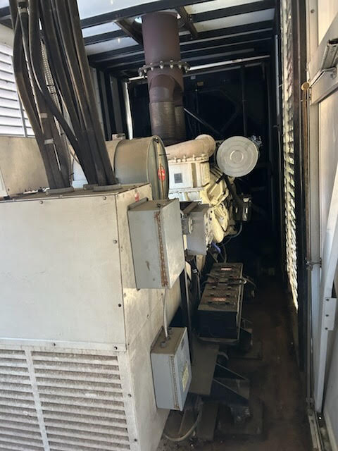 1500KW 1.5 Megawatt MTU AC Diesel Generator 480V 3ph 541hours