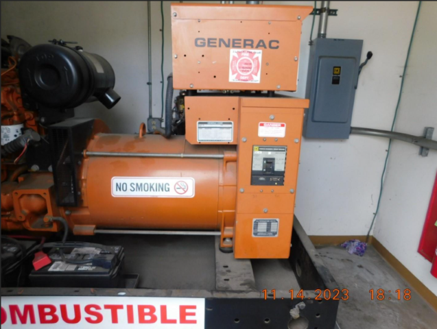 50kW Generac 94A01337-S Diesel Generator 1ph 120/240 '94