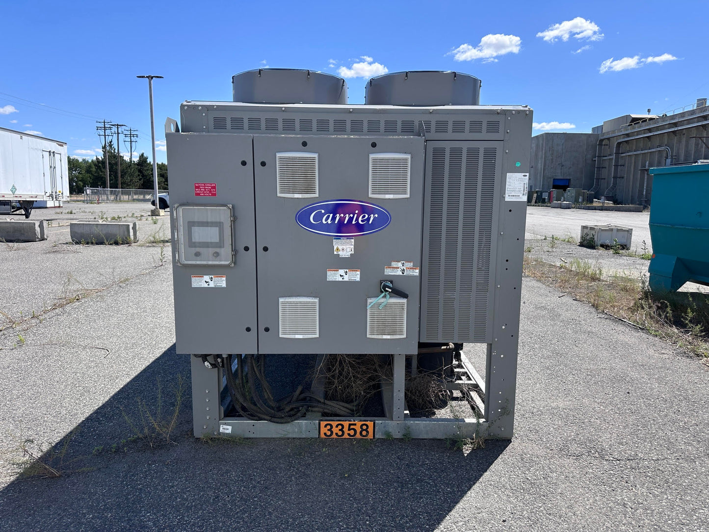 Carrier 30RC AquaSnap 150 Ton Air Cooled Chiller Scroll R32 460V 2024 30RCA152