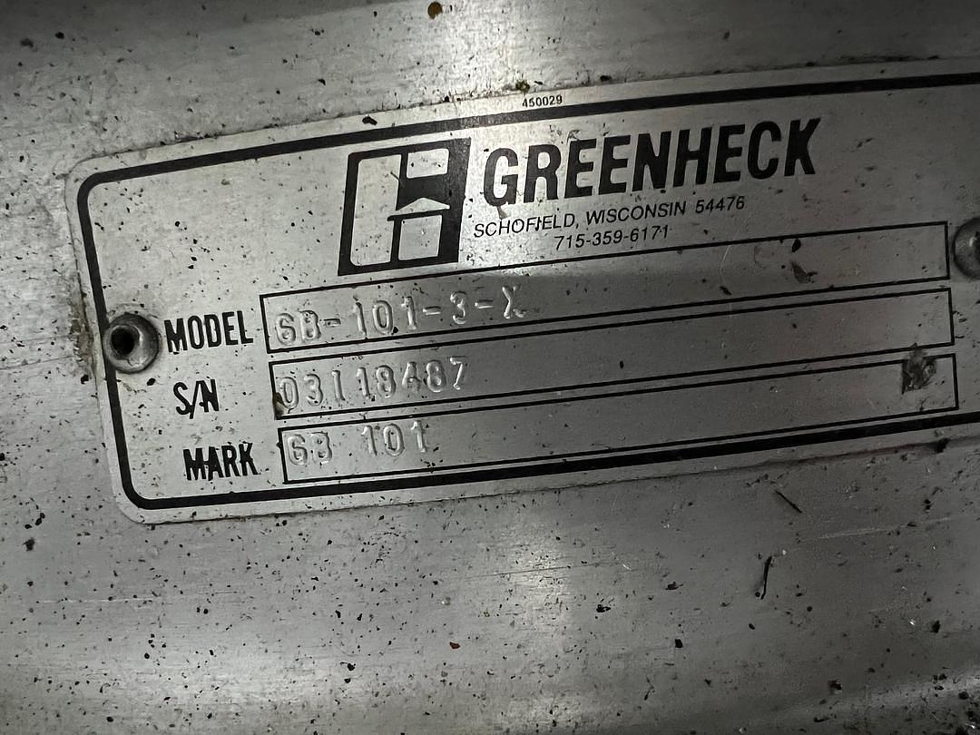 Greenheck GB-101-3-X Mark GB-101 Belt drive centrifugal roof exhaust fan(S6LLST7792)