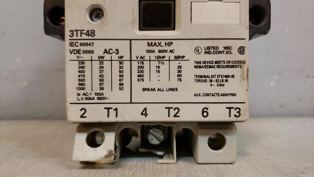 Siemens 3TF48(S6LLST9327)