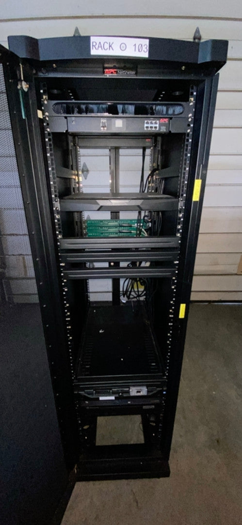 APC AR2801BLK Fully Enclosed Server Rack(S6LLST3142)