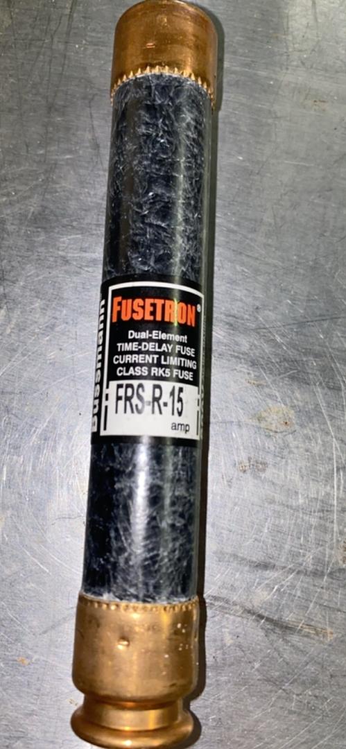 Lot of 18 Lot Bussmann FRS R 15 Amp Fuses Class RK5 600 Volt(S6LLST4557)